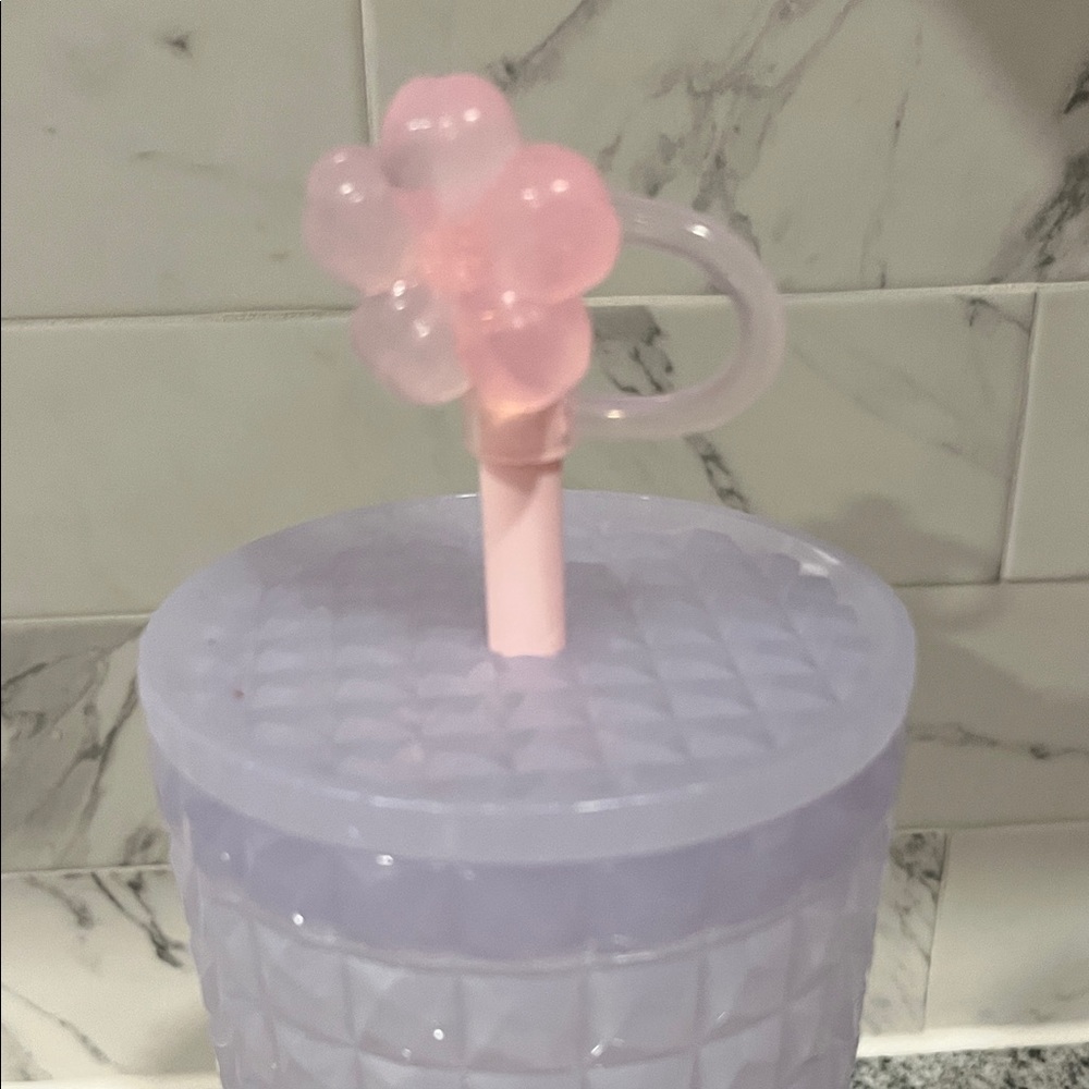 NWT Starbucks Limited Edition Cherry Blossom Cold Cup Gradient Pink 24oz - Picture 3 of 13